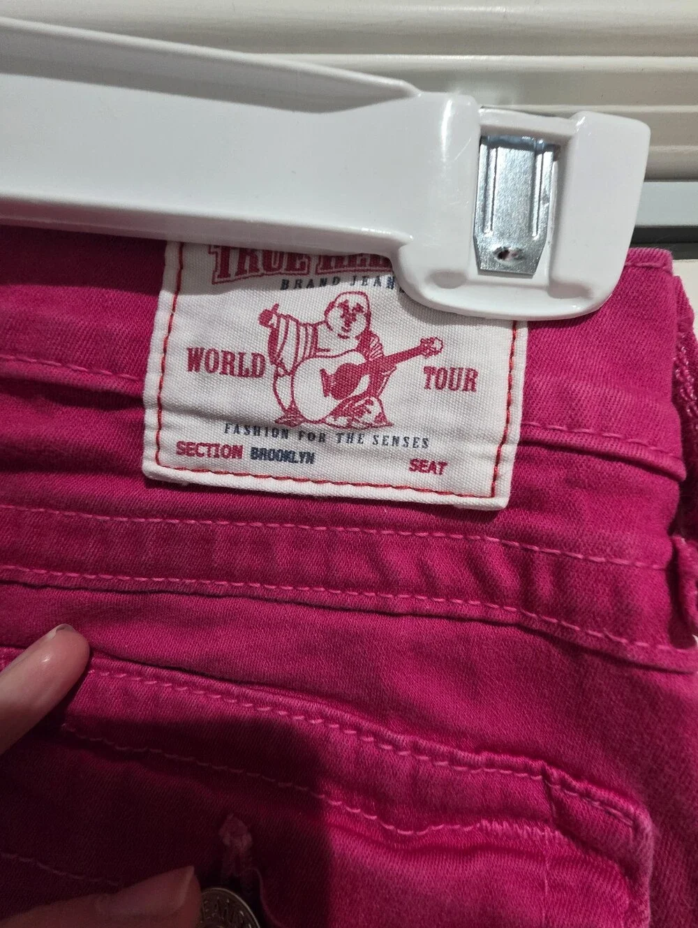 True Religion Pink Skinny Jeans - Picture 4 of 4